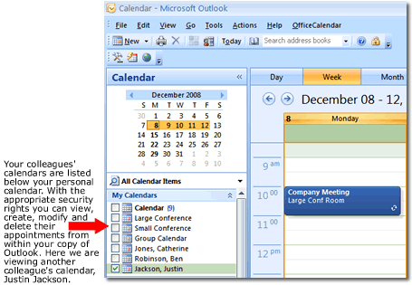 share outlook calendar